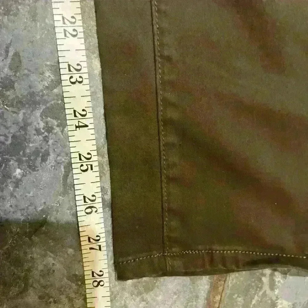 American Rag Cie Pants Juniors Sz 15 *33x28* Brown Mid-Rise Straight Leg Western - Picture 6 of 12